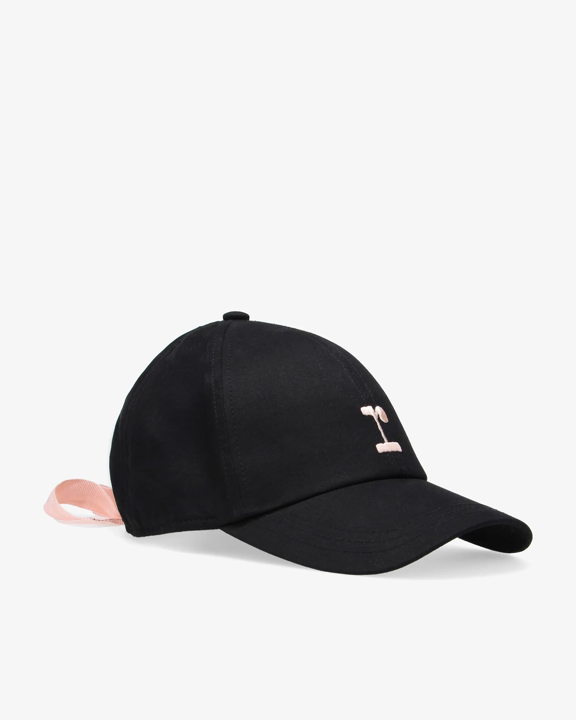 レペットロゴ キャップ w/リボン - ノワール レペットロゴ キャップ w/リボン - ノワール