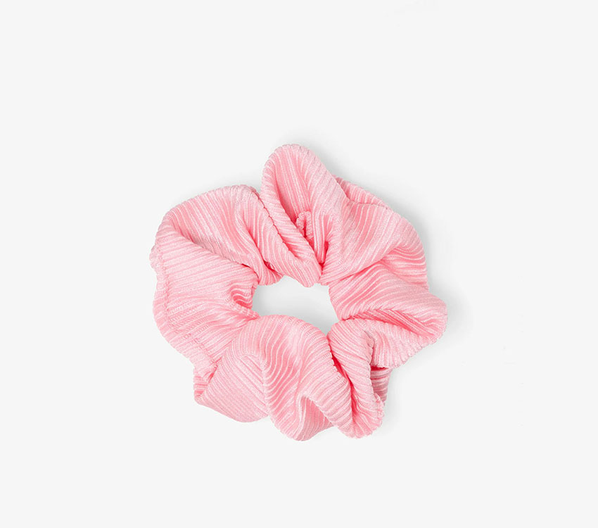 GLOSSY SMOOTH ZIP SCRUNCHIE リミフゥ シュシュ - メルカリ
