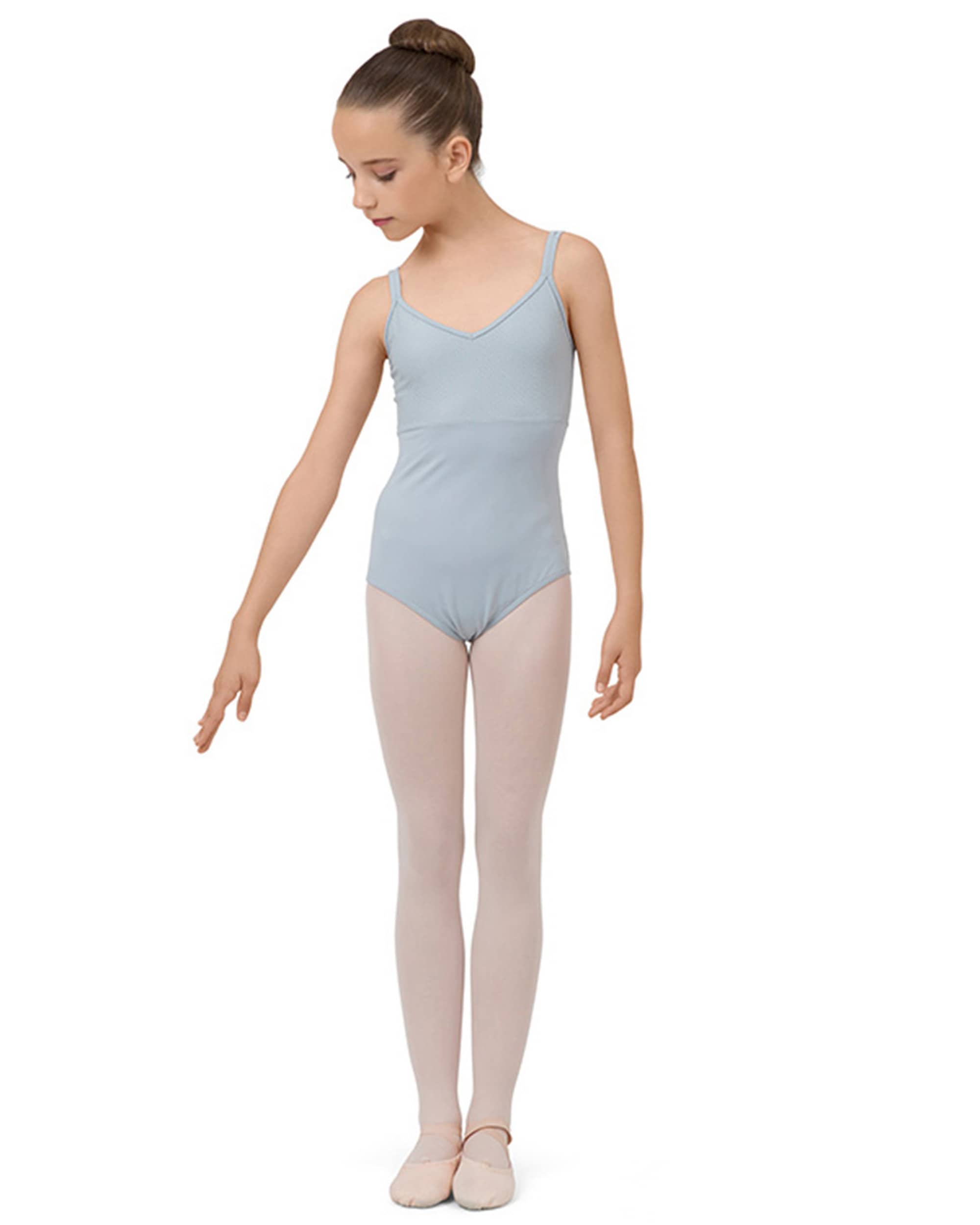 レースバック レオタード - キッズ - グリ クレール レースバック レオタード - キッズ - グリ クレール