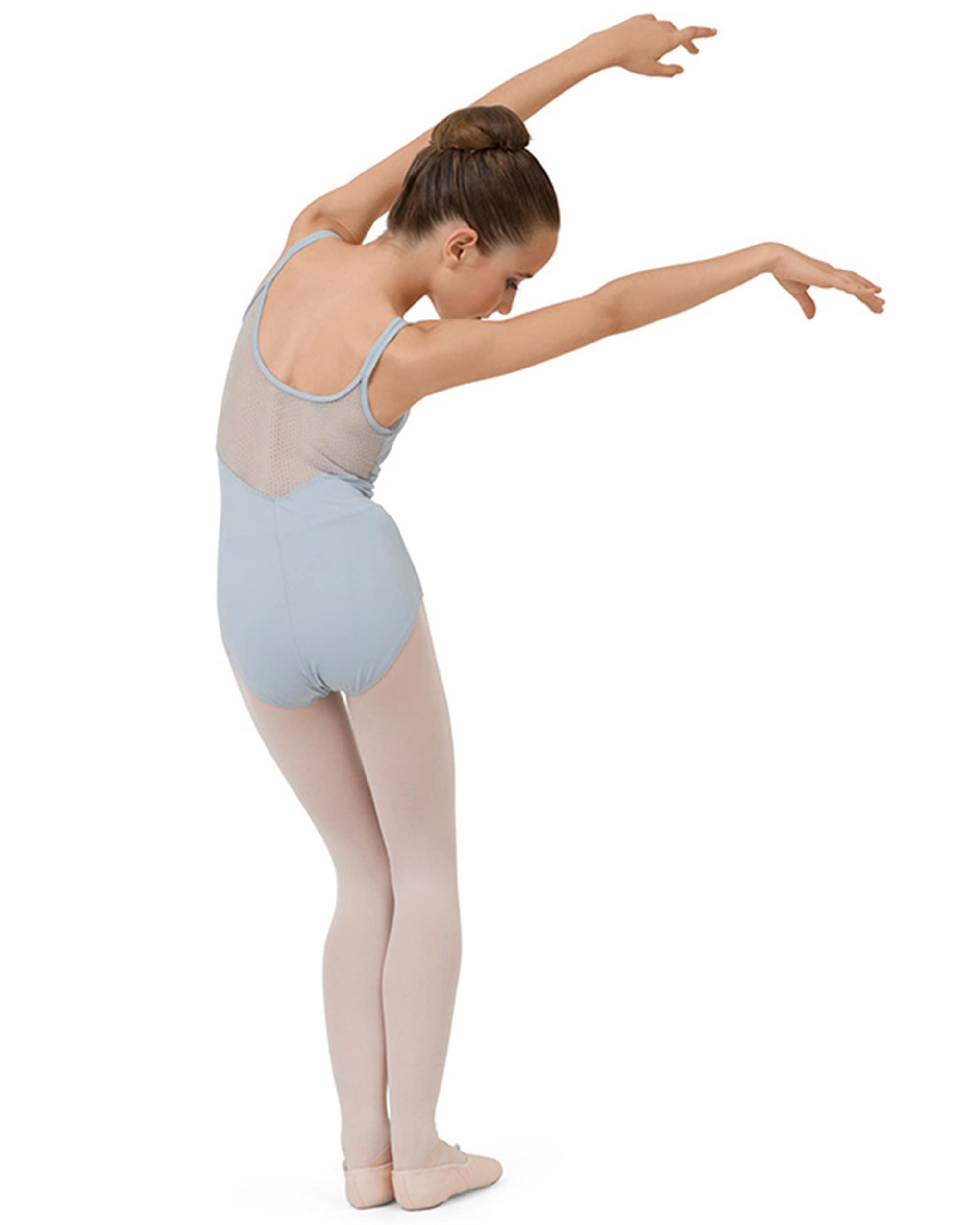 レースバック レオタード - キッズ - グリ クレール レースバック レオタード - キッズ - グリ クレール