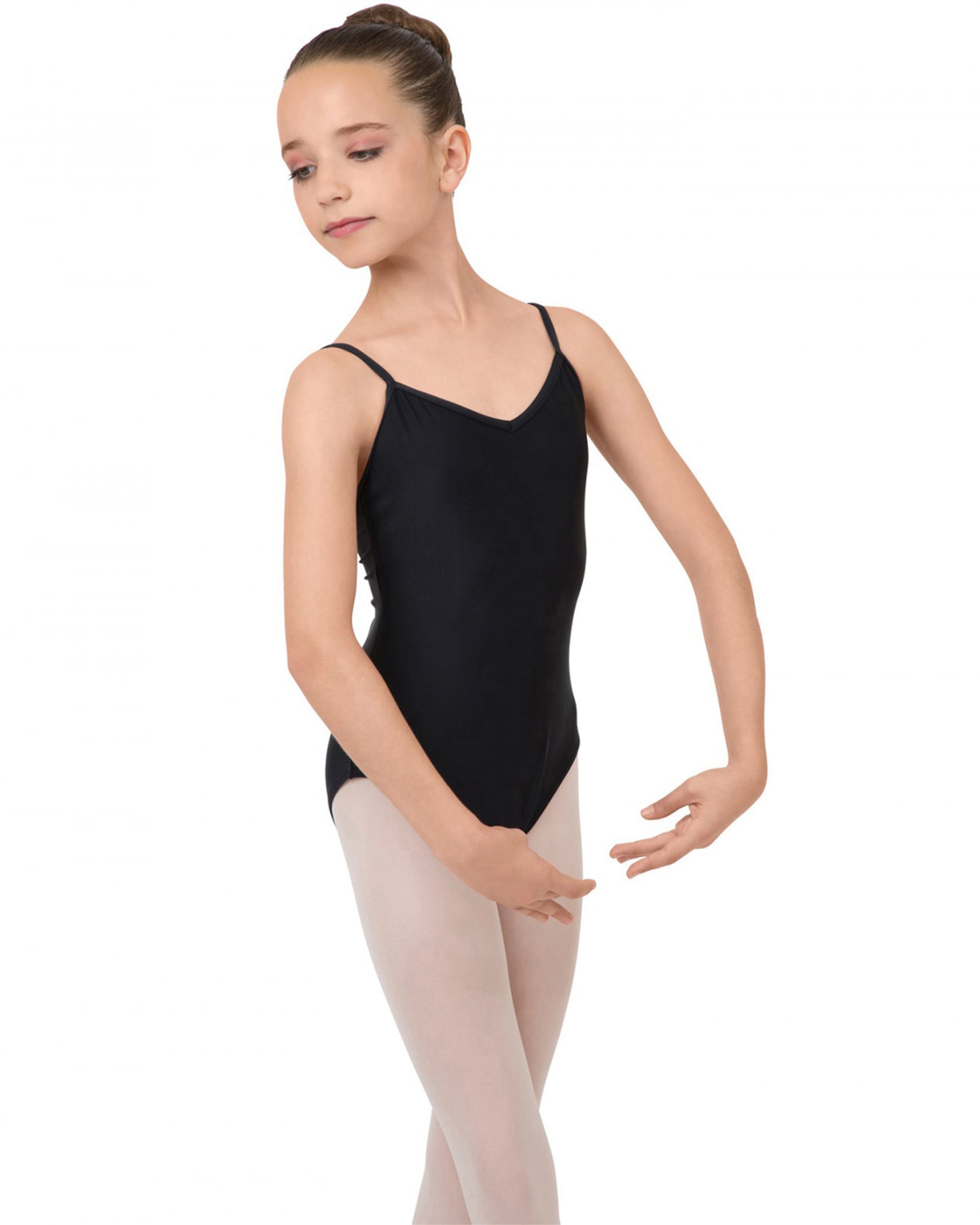 シンストラップ レオタード - キッズ - ノワール シンストラップ レオタード - キッズ - ノワール