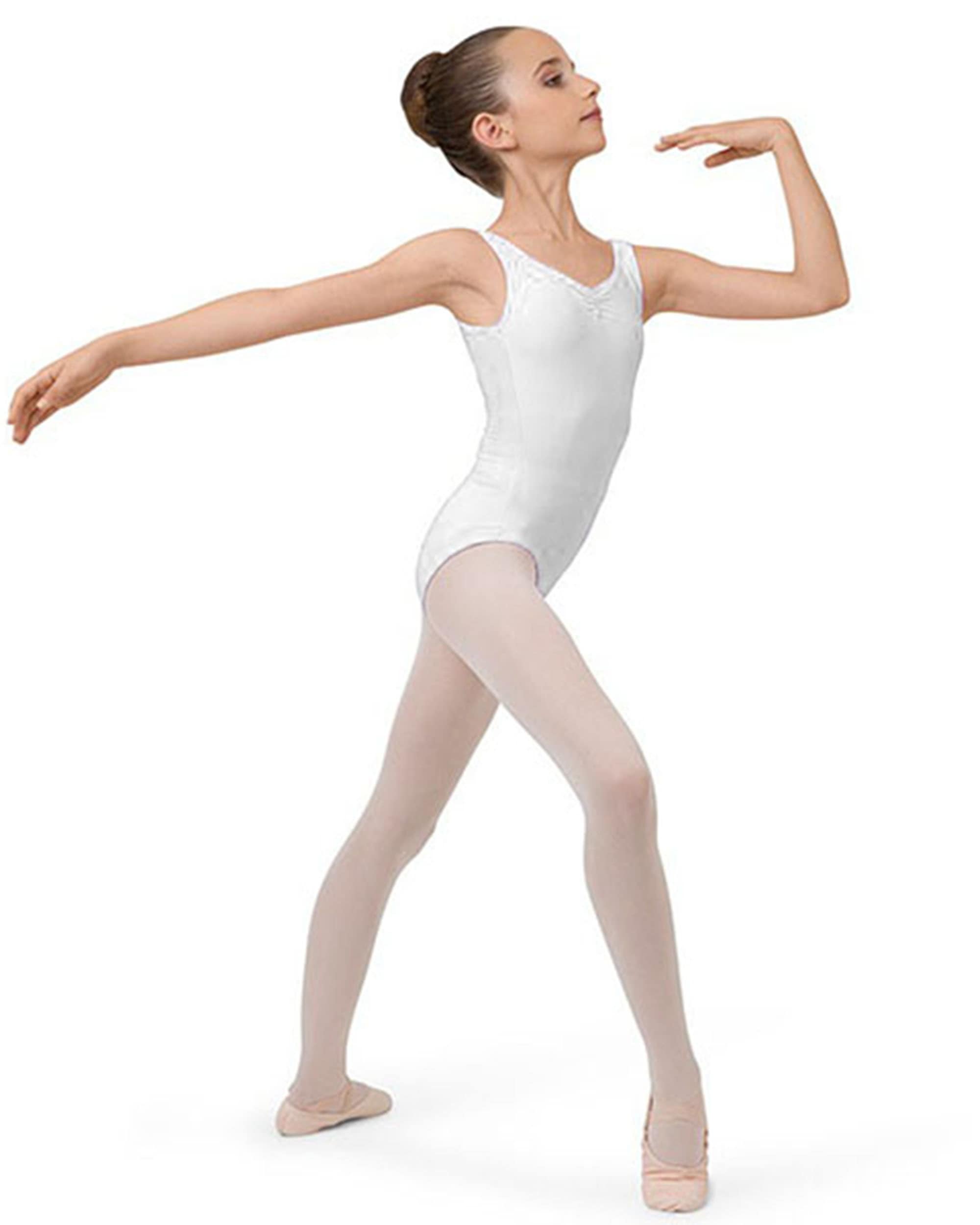 ラージストラップ レオタード - キッズ - ブラン