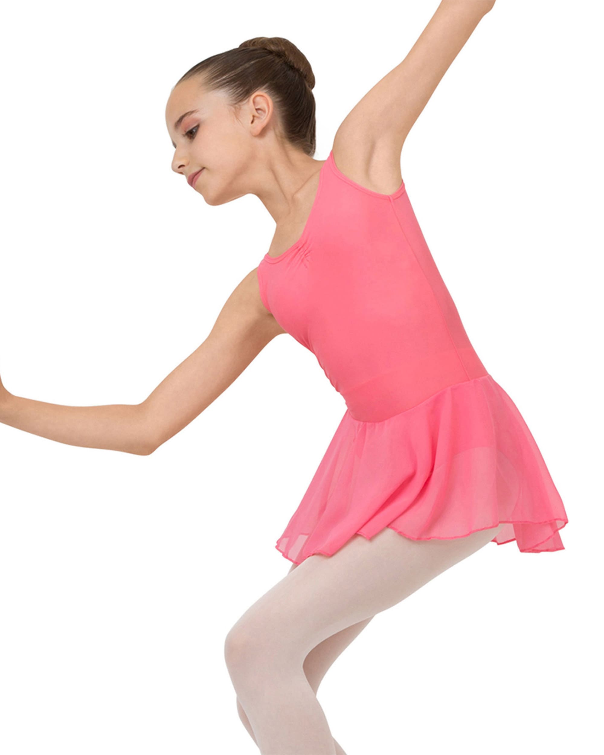 ギャザード チュニック - キッズ - ローズ プペ ギャザード チュニック - キッズ - ローズ プペ