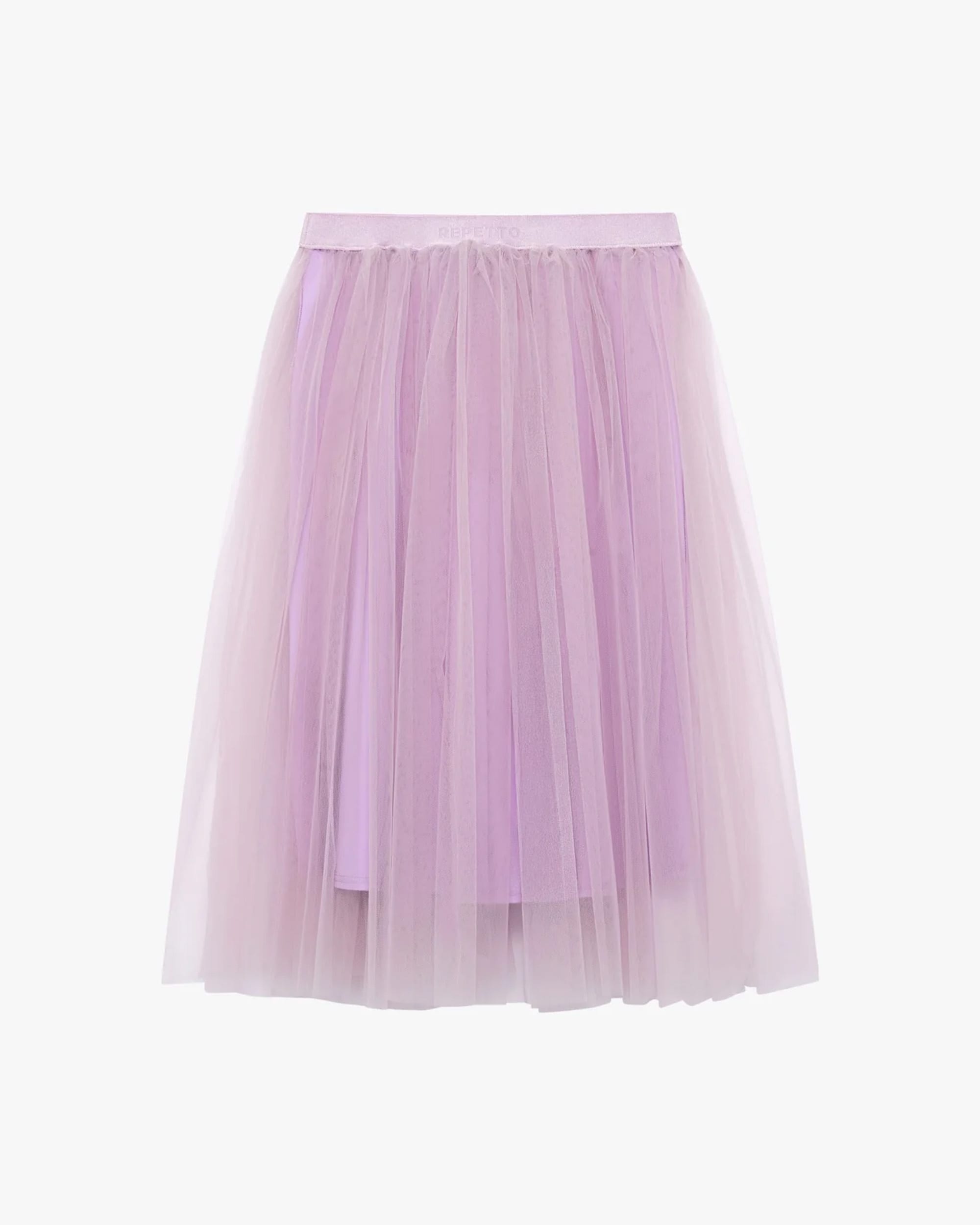 ライト チュチュ スカート - モーブ