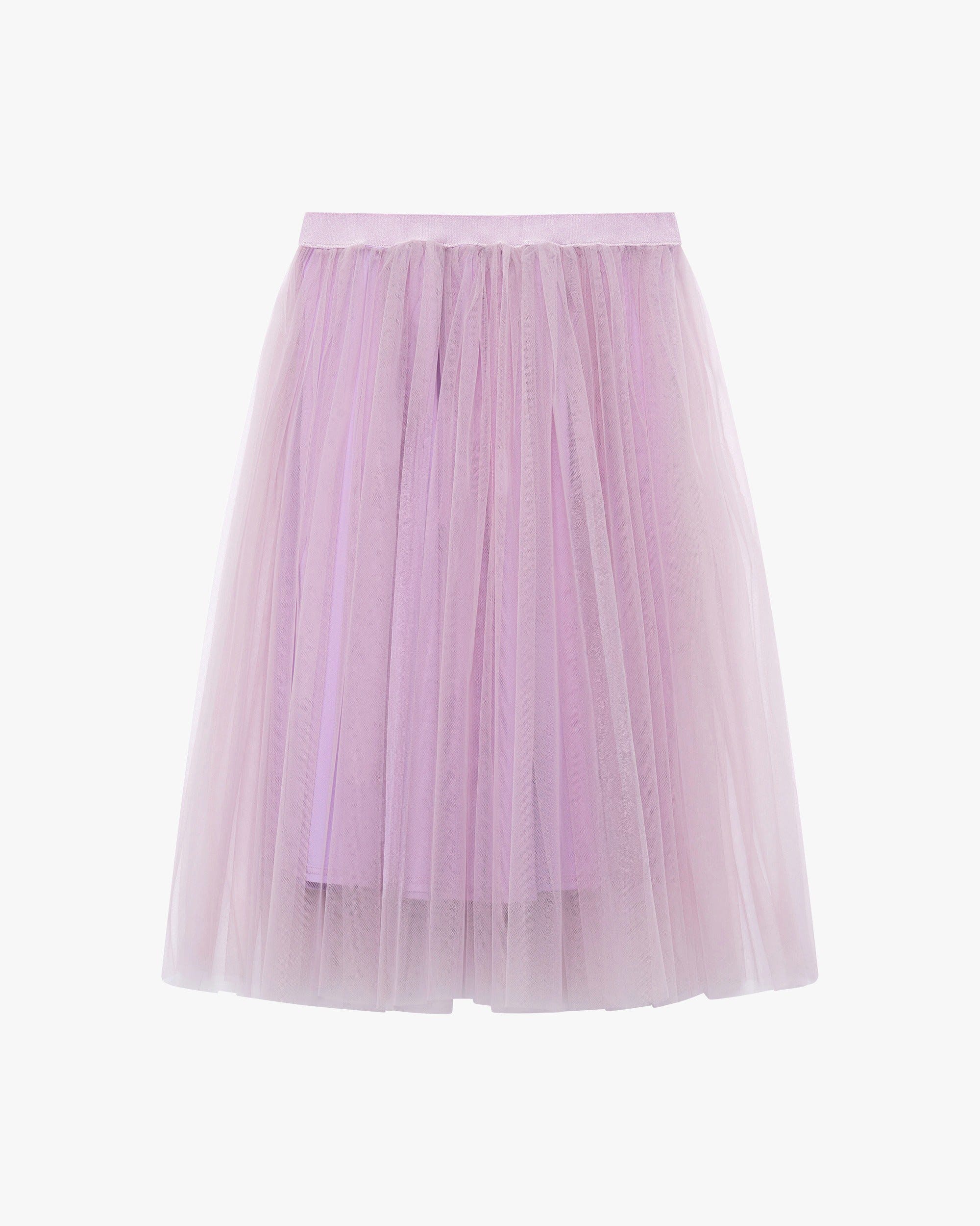 ライト チュチュ スカート - モーブ