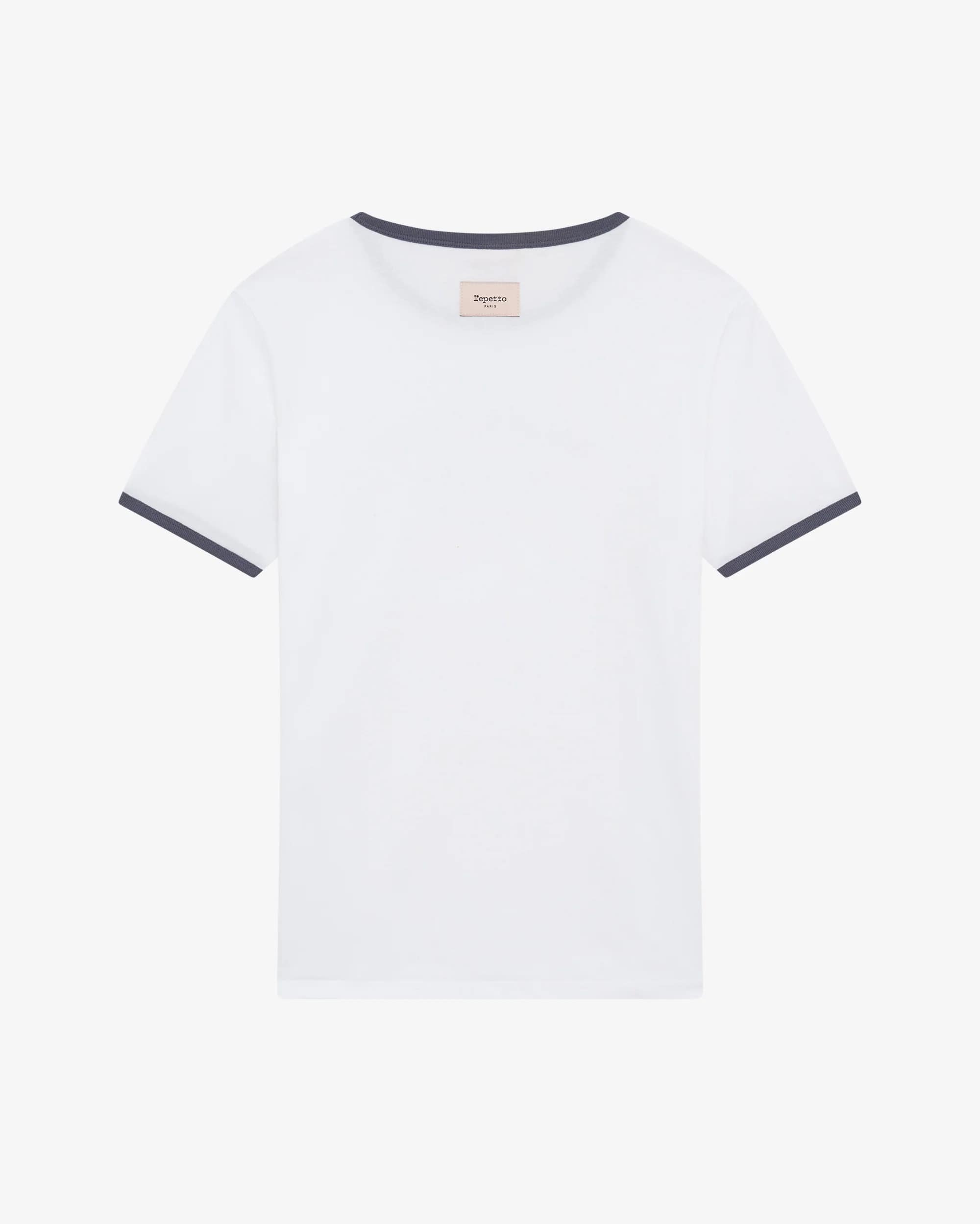 ツートーン バレエスタジオ Tシャツ - ブラン / カーボン