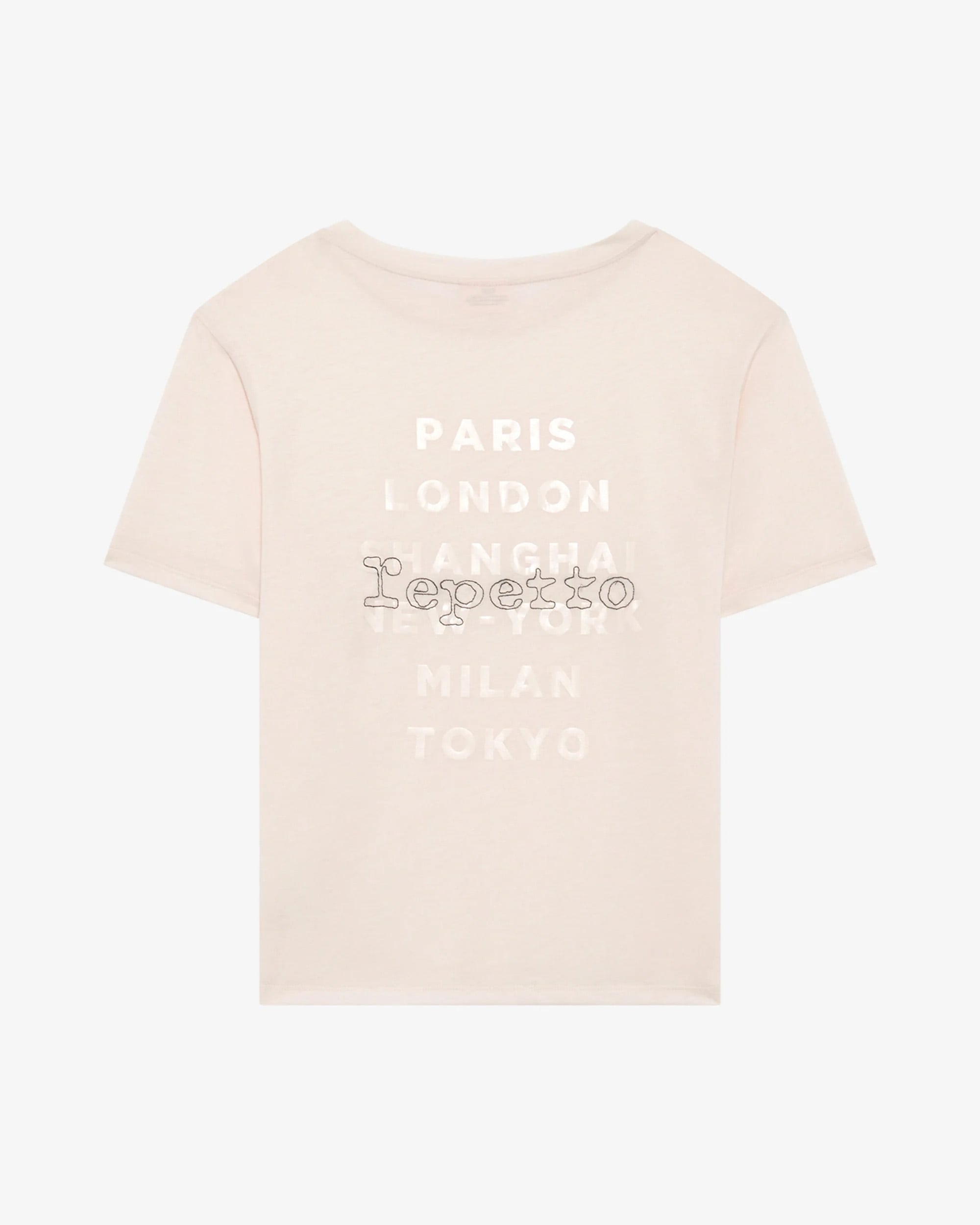 シティー ダンス グラフィック Tシャツ - ロゼ クレール