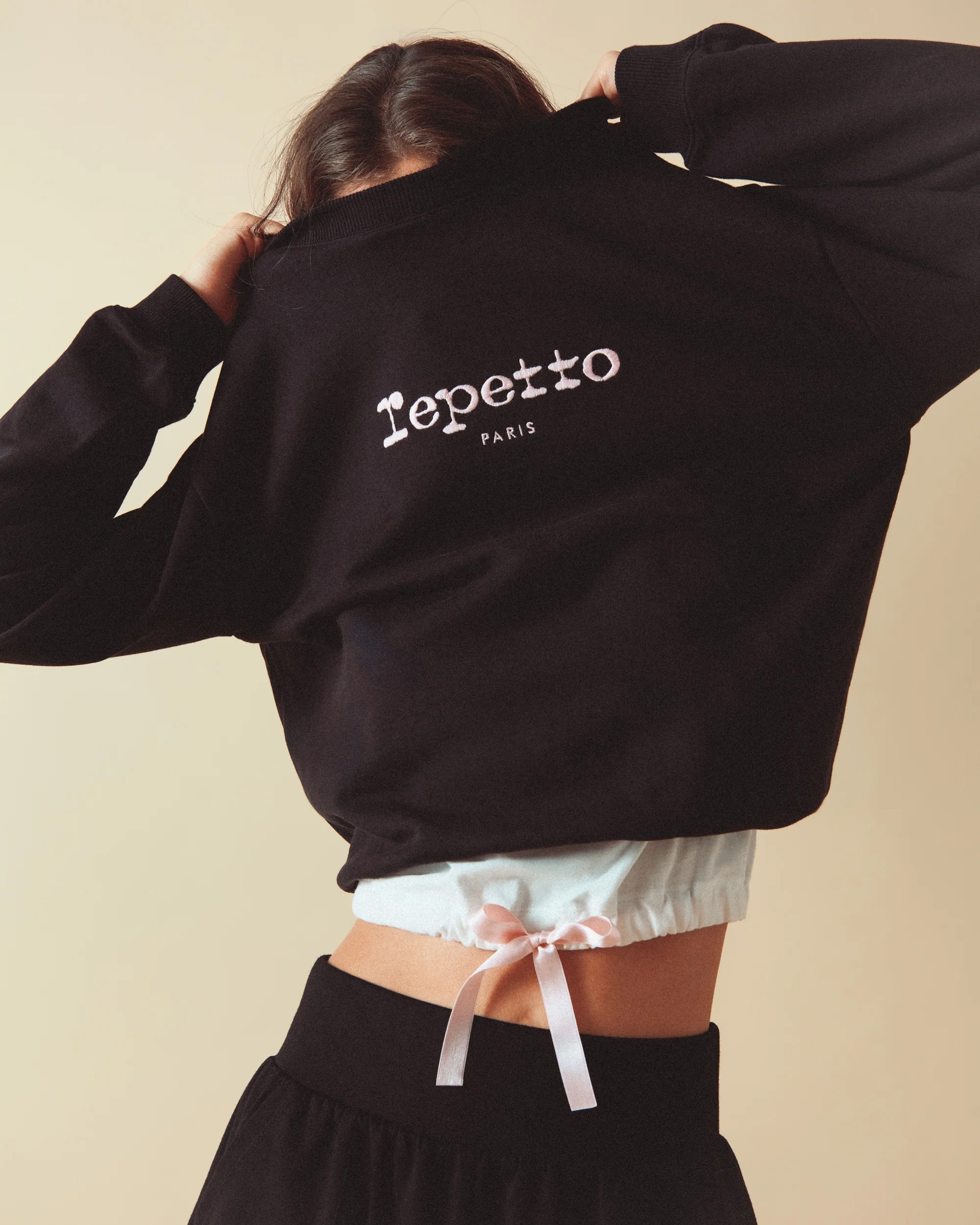 レペットロゴ スウェットシャツ - ノワール レペットロゴ スウェットシャツ - ノワール