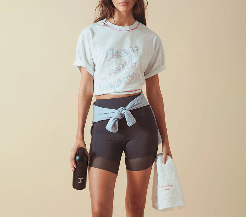 repetto DANCE WITH REPETTO Tシャツ S 新品タグ付き Repetto logo T shirt| | | ダンス | Repetto(レペット)日本