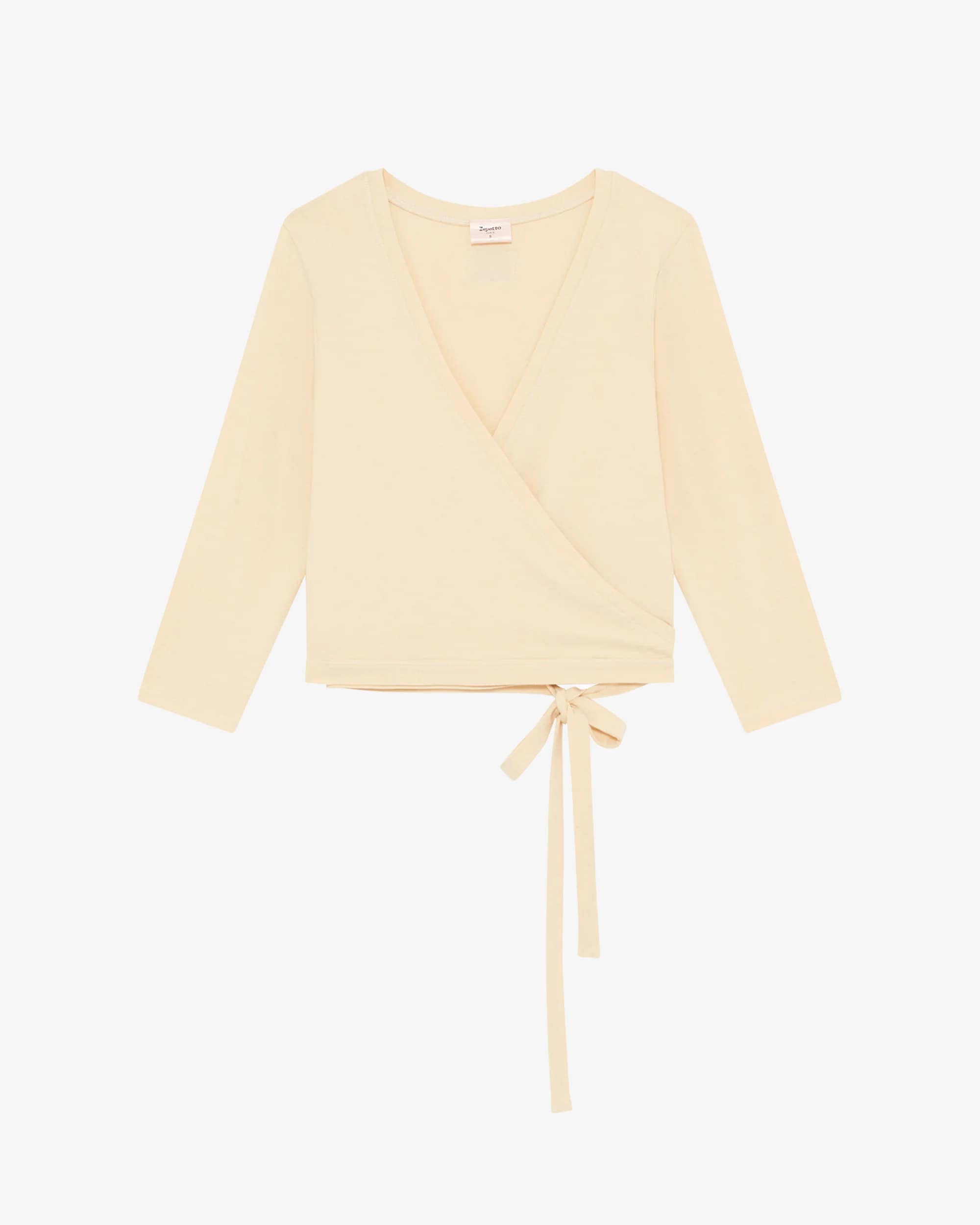 【ねねお】レペット(repetto)トップス ソフトストレッチ ラップオーバー｜アクティブウェア | Repetto