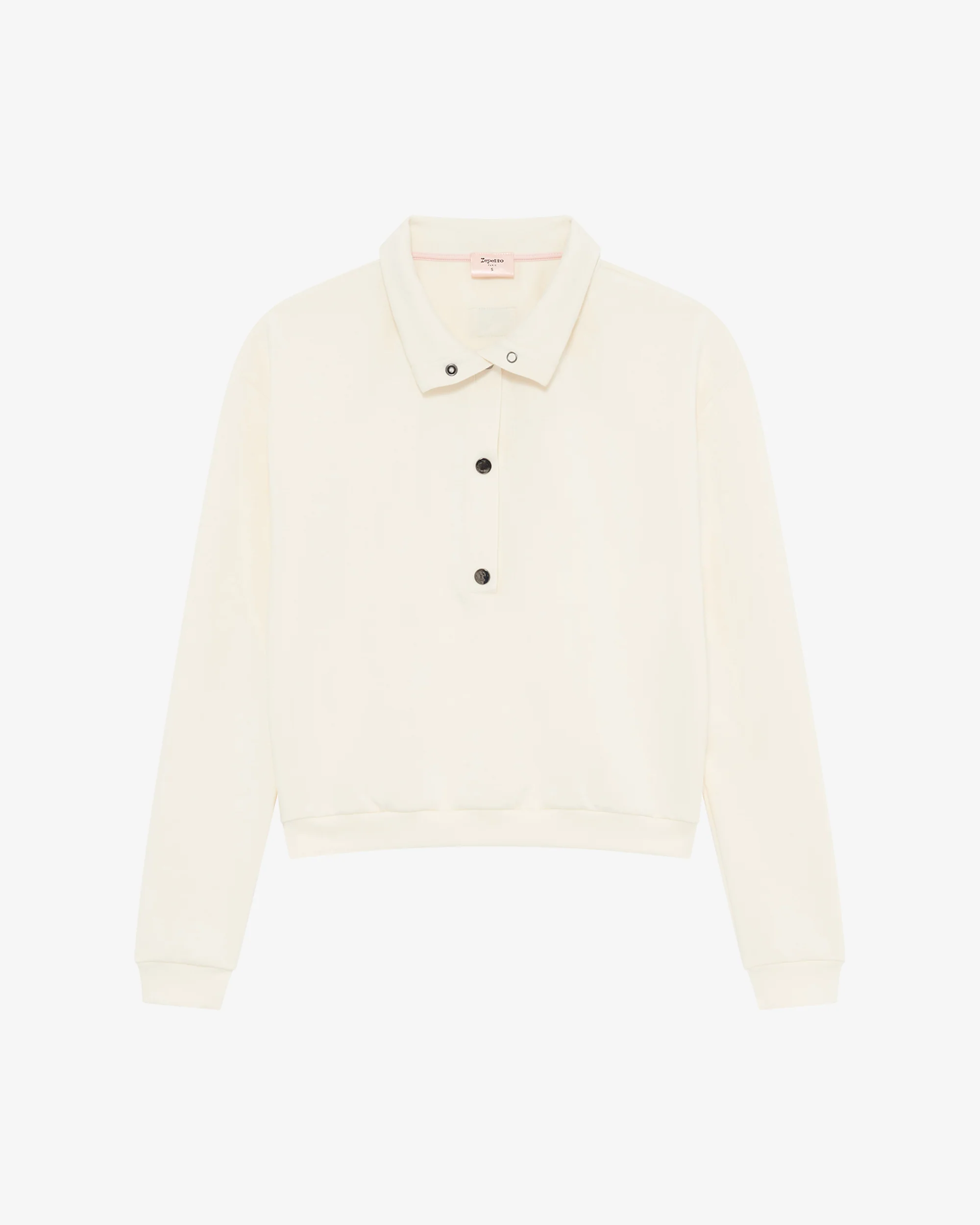 ハイネック スエットシャツ - エクリュ