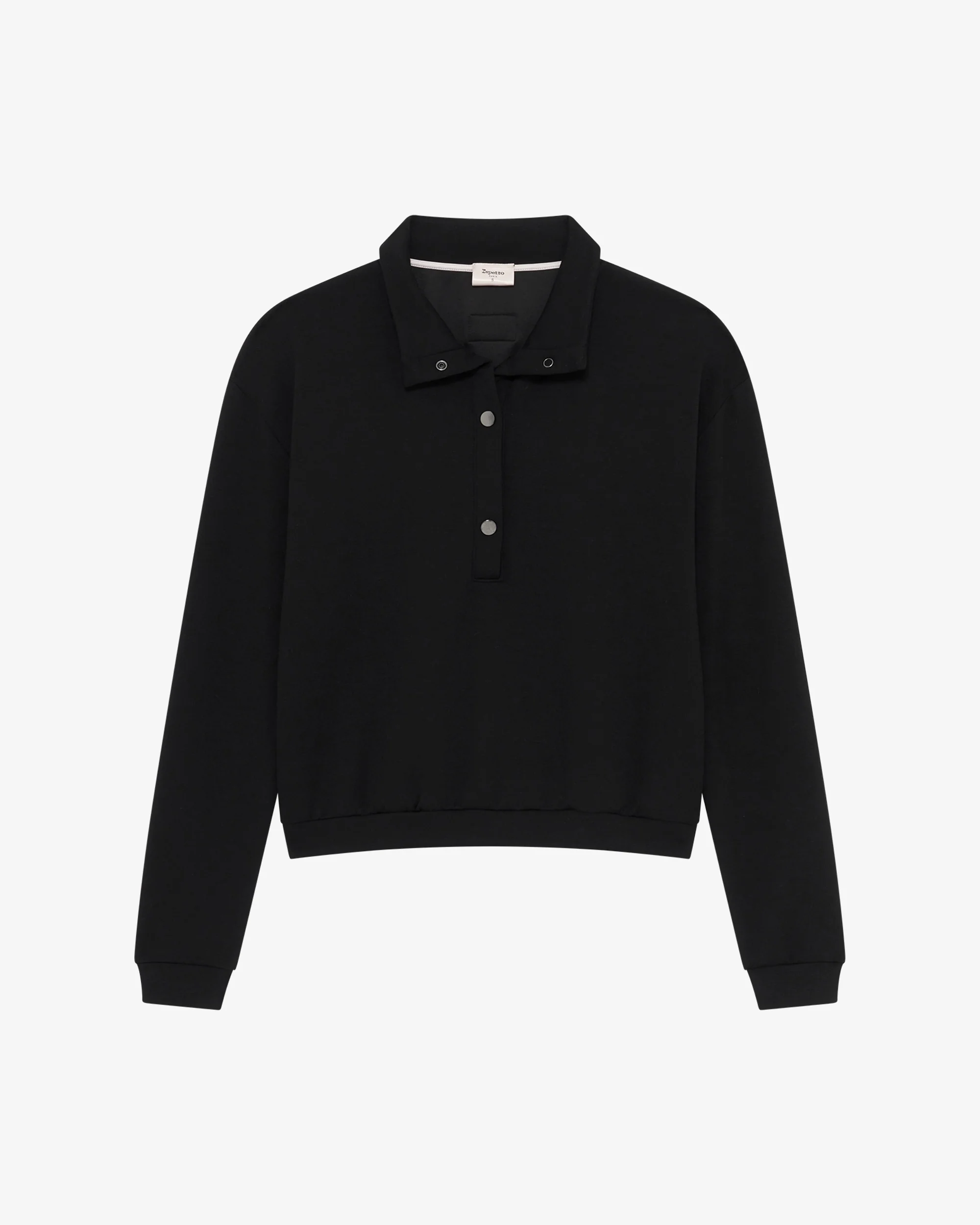 ハイネック スエットシャツ - ノワール