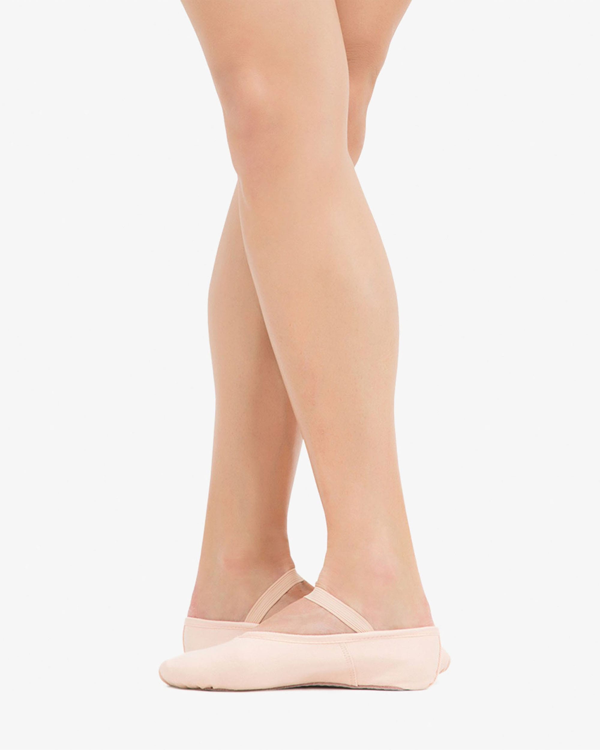 Soft ballet shoes with full sole - ローズ ペタル Soft ballet shoes with full sole - ローズ ペタル