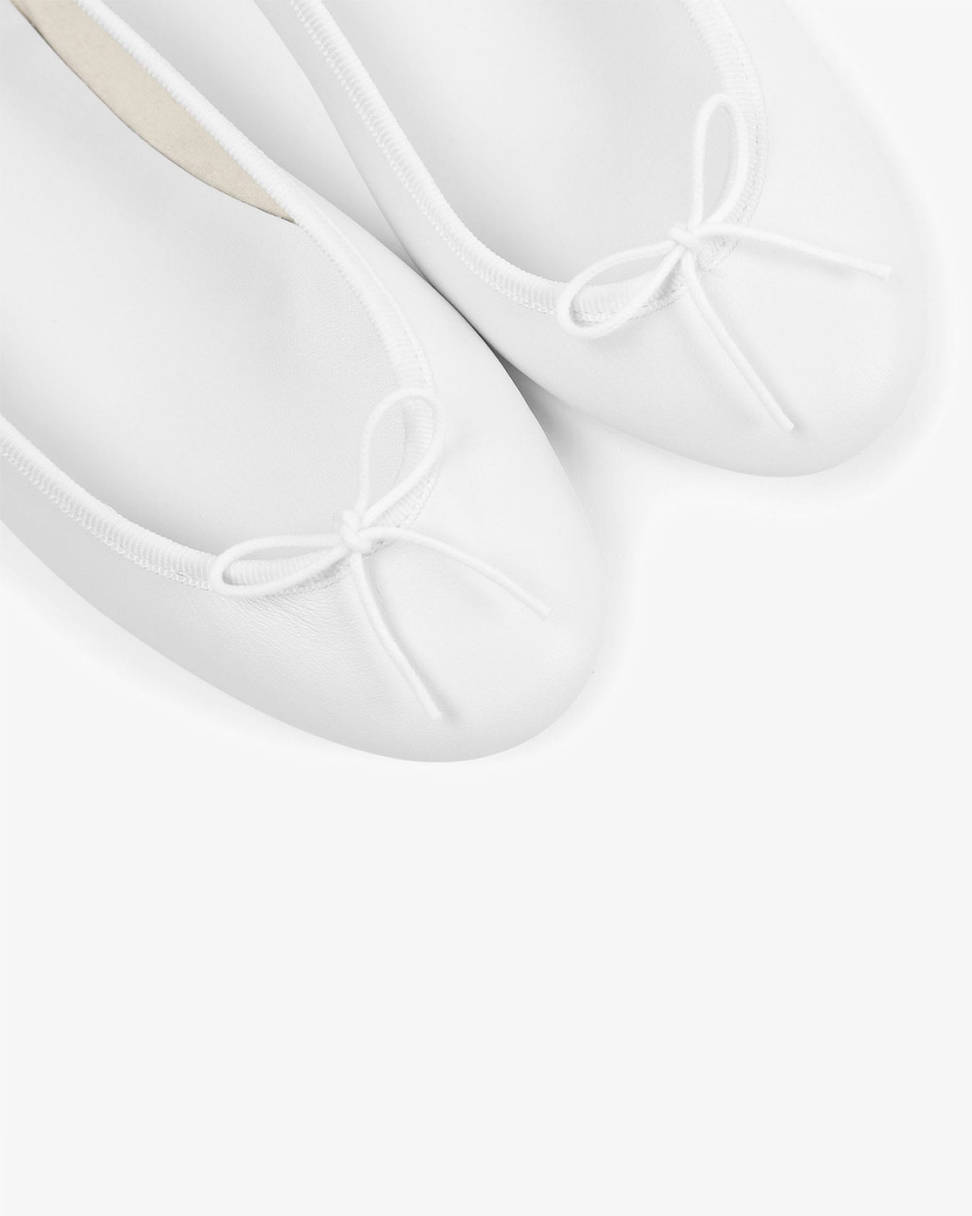 Cendrillon バレエフラット - EUサイズ - ブラン Cendrillon バレエフラット - EUサイズ - ブラン