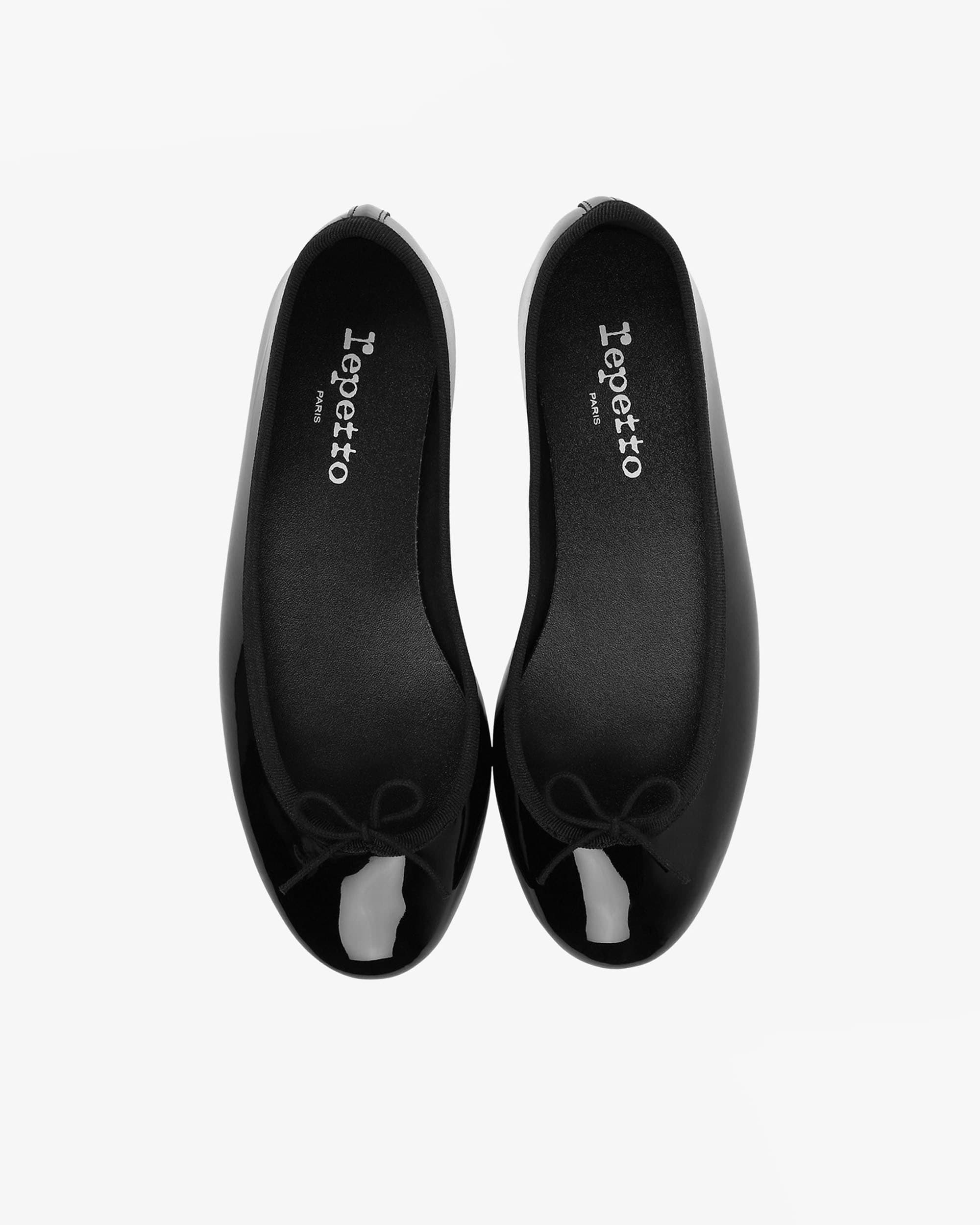 Cendrillon バレエフラット - ラバーソール - EUサイズ - ノワール Cendrillon バレエフラット - ラバーソール - EUサイズ - ノワール