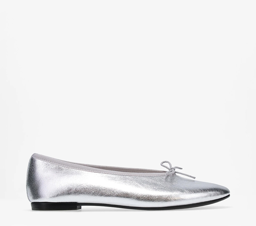 そら※Lepetto シルバー バレエシューズ フラットシューズ repettoシルバー バレエシューズ 38 - メルカリ