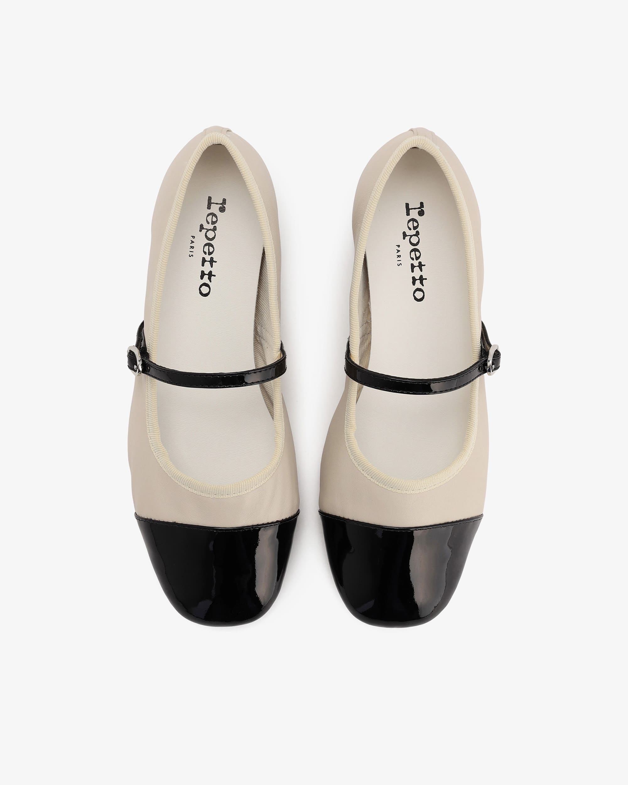 Georgiana 45 メリージェーン - ラバーソール  - EUサイズ - スワン / ノワール Georgiana 45 メリージェーン - ラバーソール  - EUサイズ - スワン / ノワール