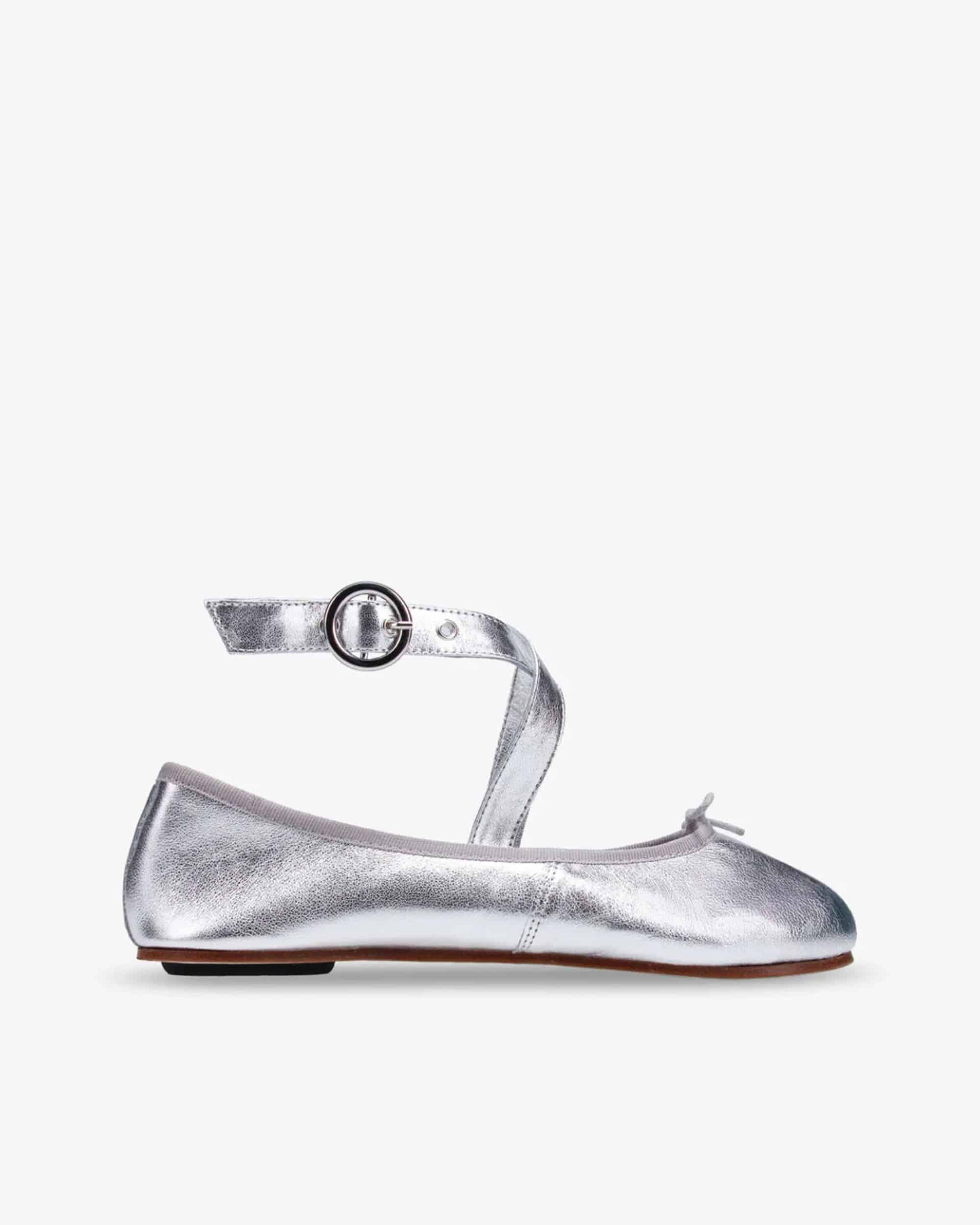 Sophia Belt バレエフラット - ラバーソール - FRサイズ - アルジャン Sophia Belt バレエフラット - ラバーソール - FRサイズ - アルジャン