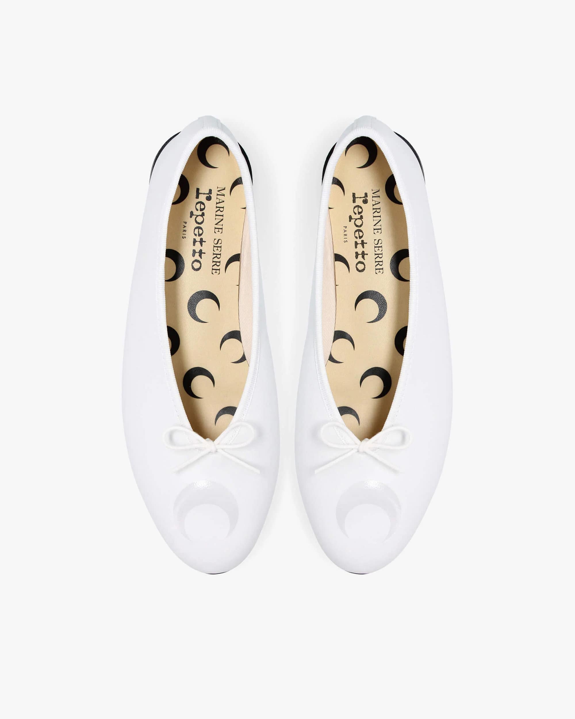 Repetto x Marine Serre Lilouh バレエフラット - EUサイズ - ブラン Repetto x Marine Serre Lilouh バレエフラット - EUサイズ - ブラン