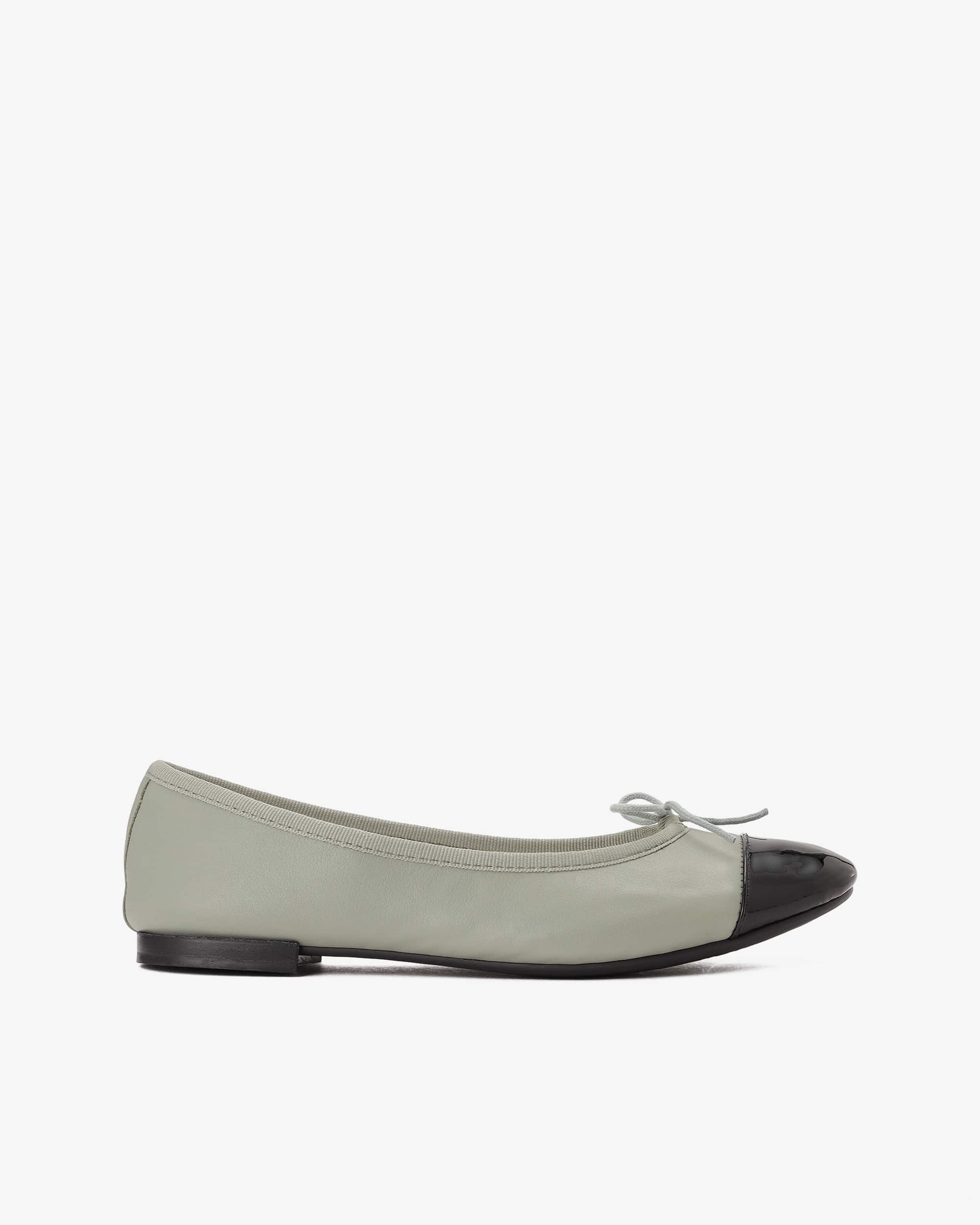 Flora バレエフラット - ラバーソール - EUサイズ - セージ / ノワール