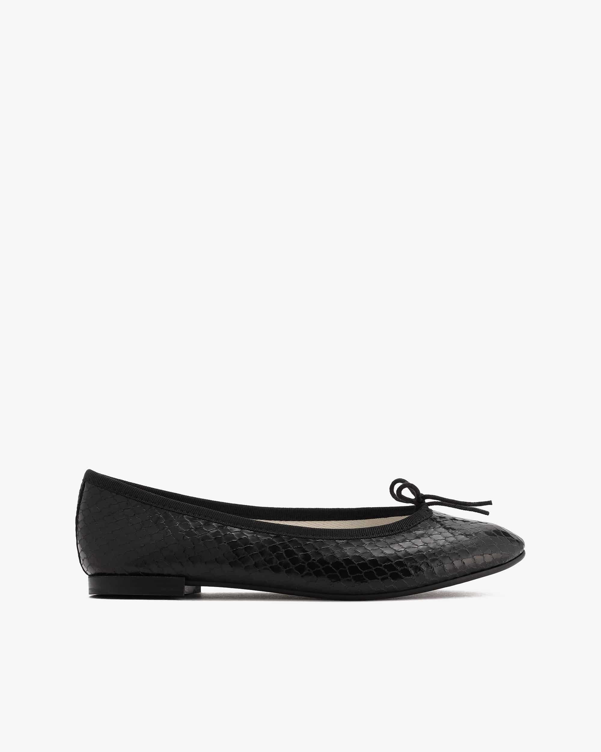 Cendrillon Haute バレエフラット - ラバーソール - EUサイズ - ノワール Cendrillon Haute バレエフラット - ラバーソール - EUサイズ - ノワール