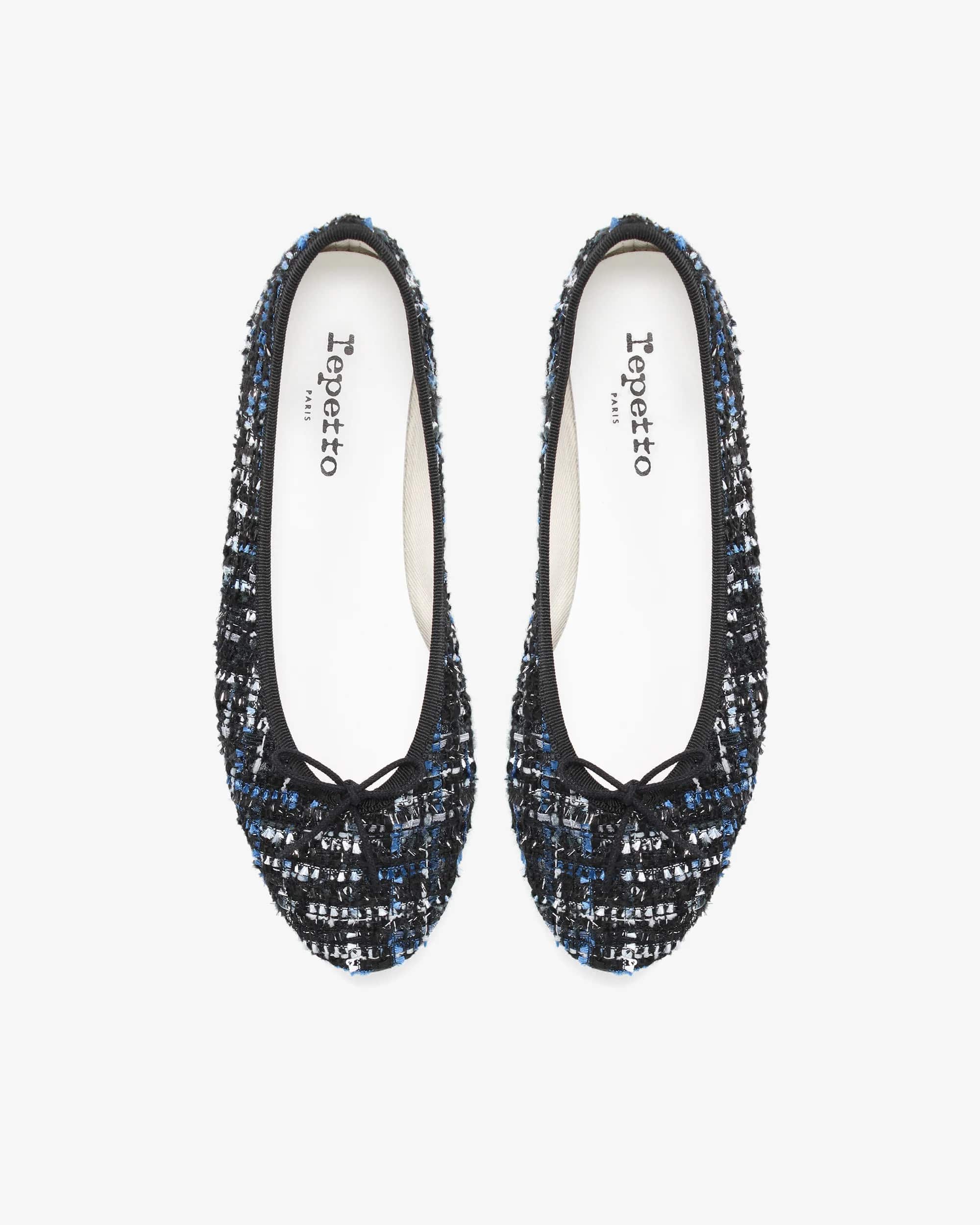 Cendrillon Haute バレエフラット - ラバーソール - EUサイズ - ブルー ノワール