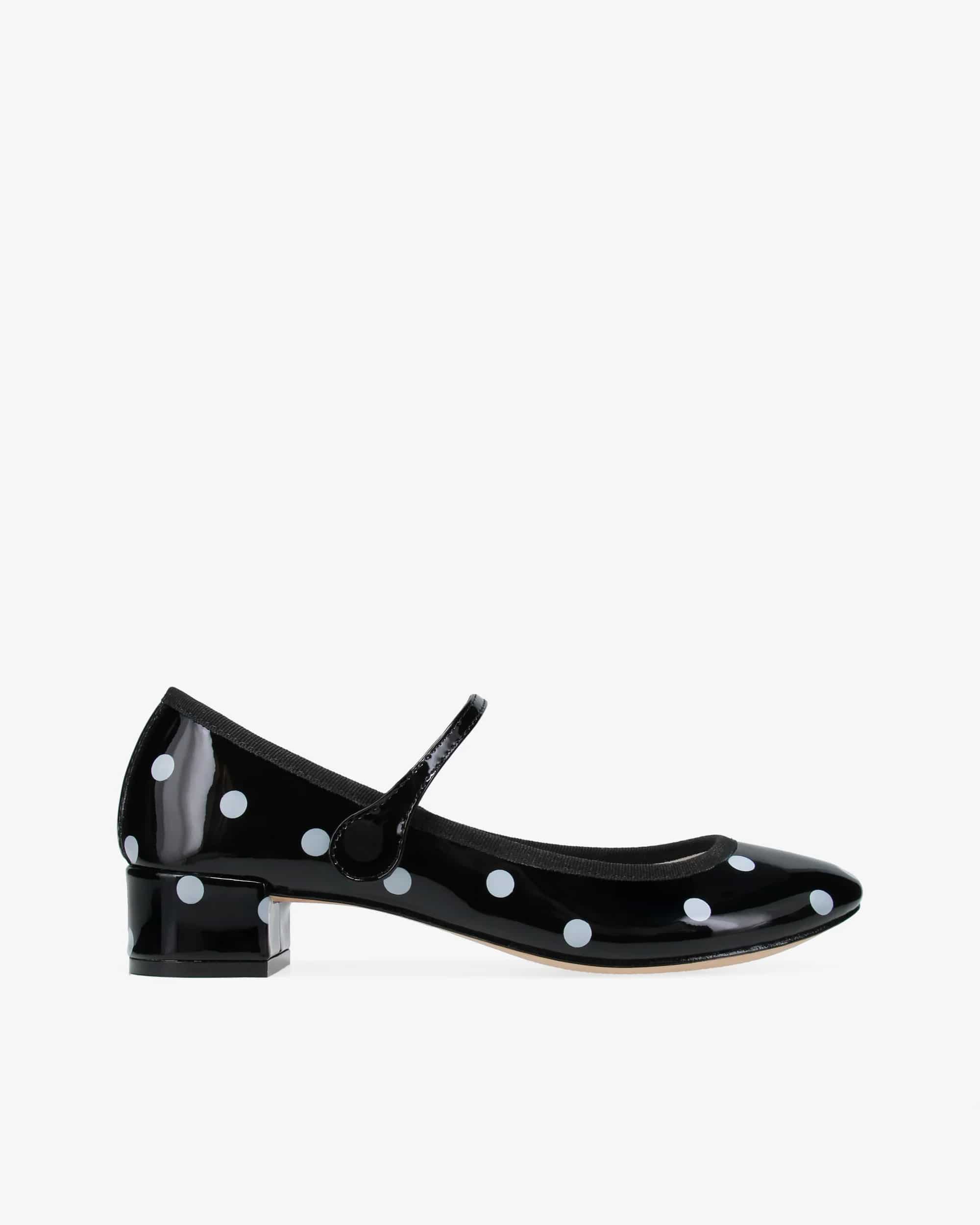 〔WEB限定〕Repetto x COMME des GARCONS COMME des GARCONS - Rose メリージェーン - EUサイズ - ノワール / ポルカ ドット 〔WEB限定〕Repetto x COMME des GARCONS COMME des GARCONS - Rose メリージェーン - EUサイズ - ノワール / ポルカ ドット