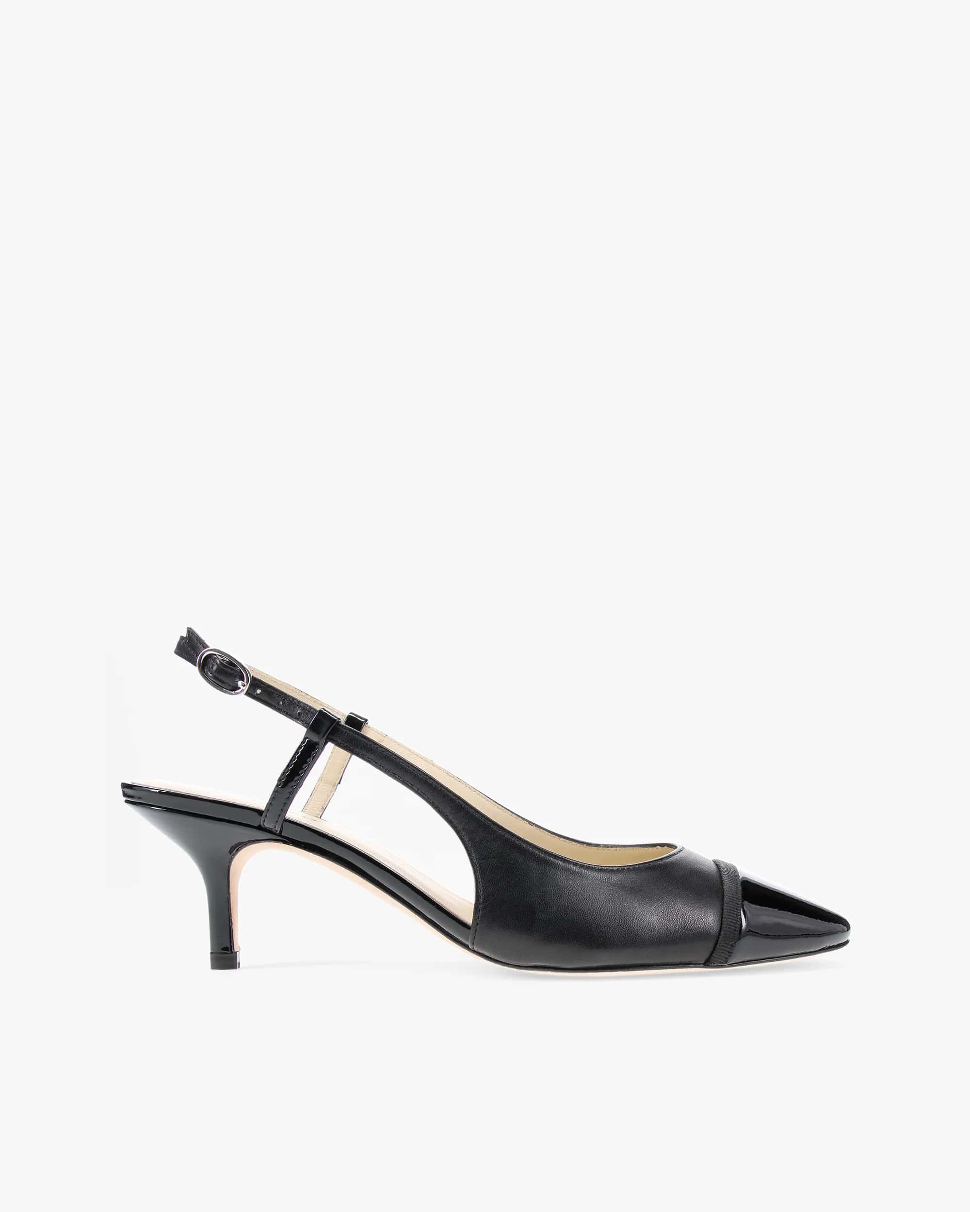 〔WEB限定〕Astrid 45 スリングバック - FRサイズ - ノワール